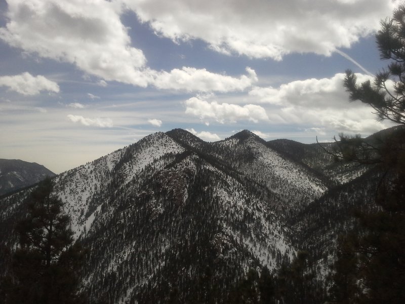 Looking south toward Cheyenne Canyon Park