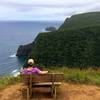 The end of the trail overlooking Honokane Nui "big" Valley.