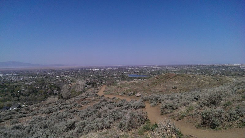 Top of the switchbacks