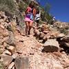 Hermit's Trail does get steep, but super fun