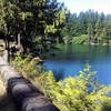 Mountain Lake, on the Mountain Lake Loop Trail