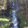 Waterfall near the Hyalite Peak Trail