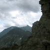 Granite Peak from the South ridge of Conical Peak.