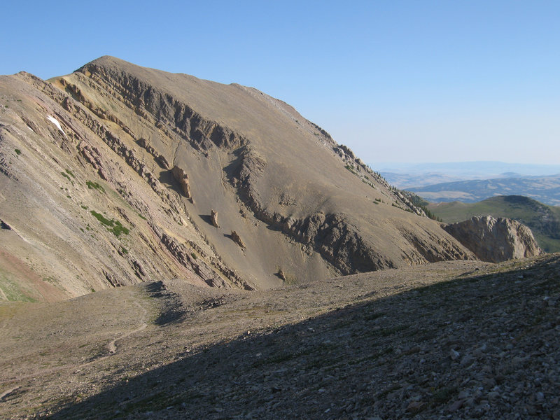 Looking North from the shoulder of Sacagawea Peak
