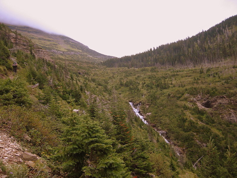 Approaching Brown's Pass