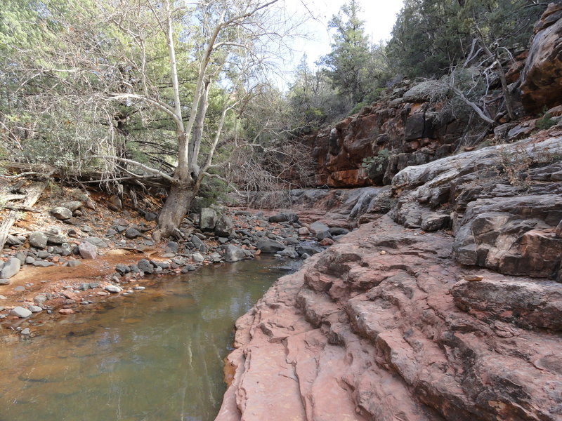 Begging of Casner Canyon