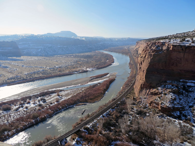 First view of the Colorado River