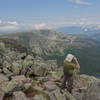 Katahdin summit from the Saddle Trail