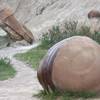 Cannonball Concretion at the Cannonball Concretion Parking Lot.