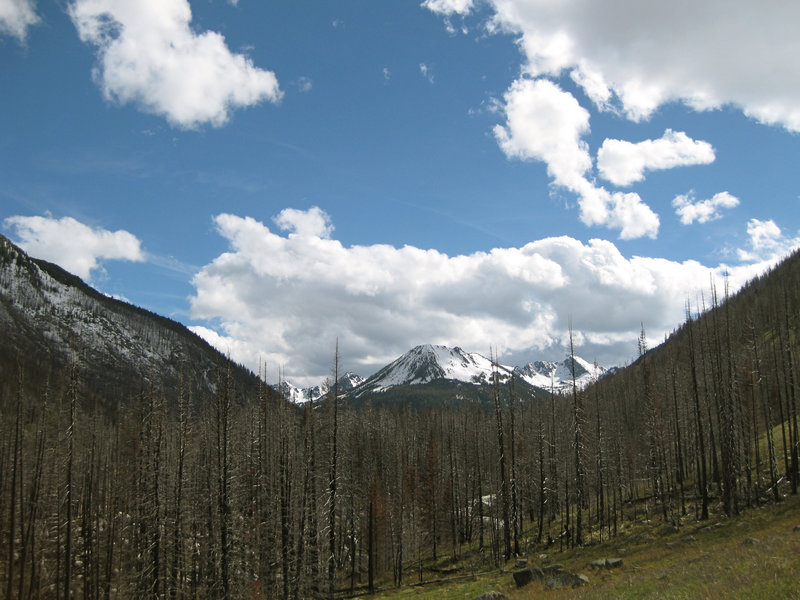 The impressive West Fork of the Boulder River drainage.