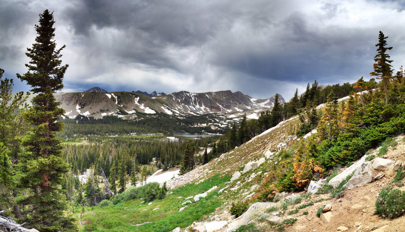 The view from Beaver Creek Trail.