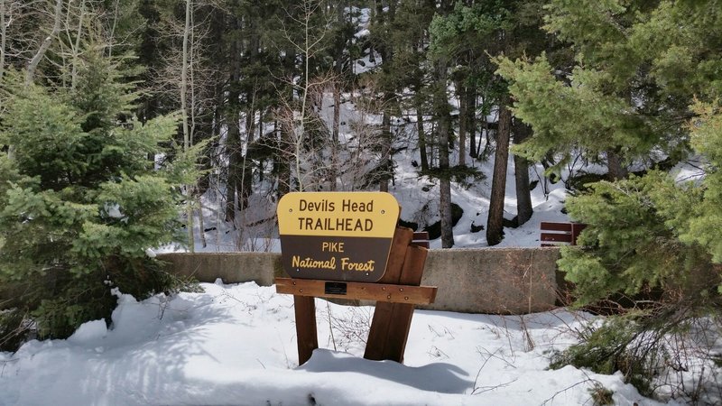 Devils Head trailhead