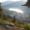 Looking down at Squaw Valley fog