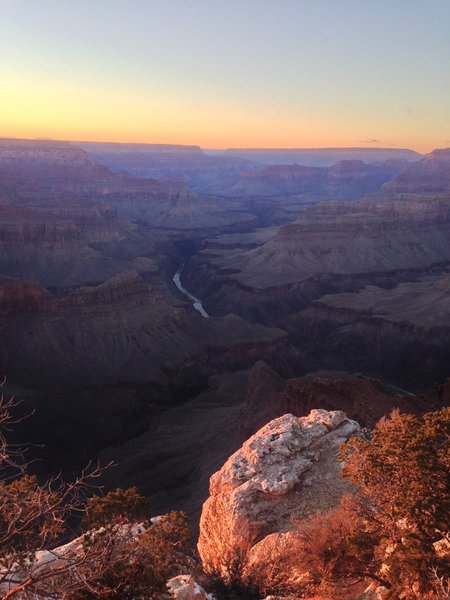 View of Colorado River from Hopi Point