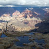 Grand Canyon Nat. Park: View from Powell Point after the rain