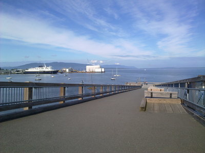 The Interurban Trail has it all - earth, wind, and water!