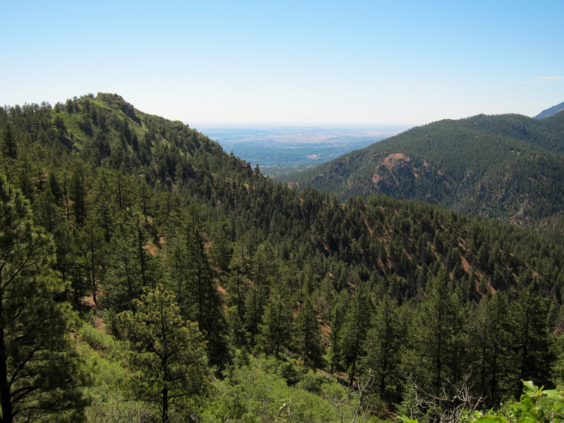 View from Palmer Red Rock loop