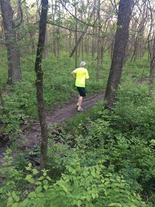 The Orange Trail is popular with runners