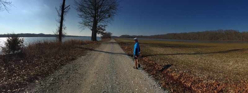 View of the Tennessee River and the SW Rockhouse Road Trail