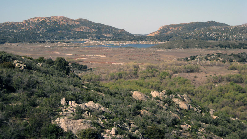 Lake Morena Ahead