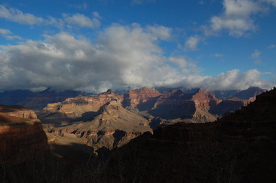 The stunning view from Hermit Trail.