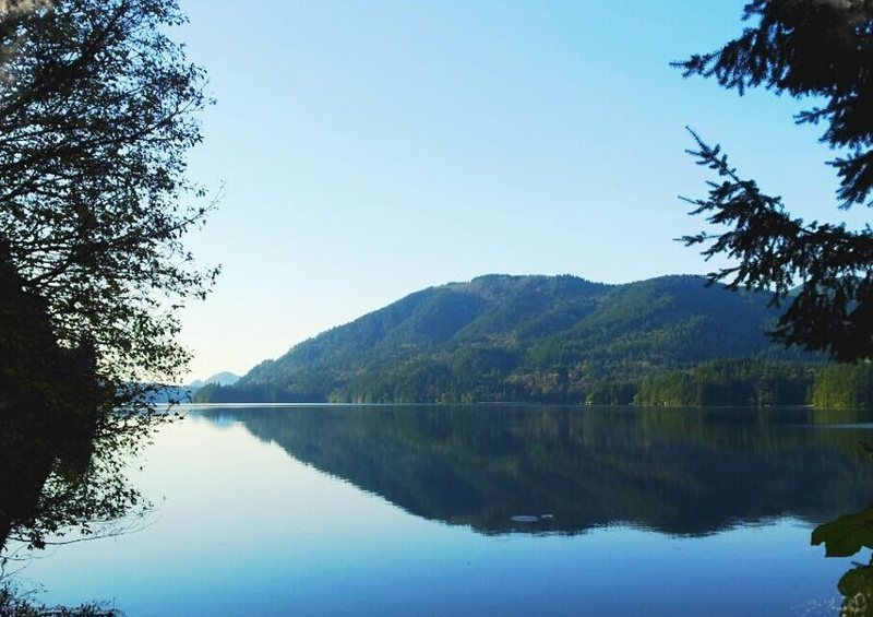 Look out over Lake Whatcom