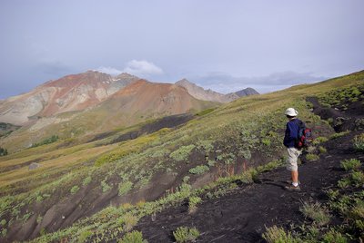 Red and Black.  From the Silver Pick Trail