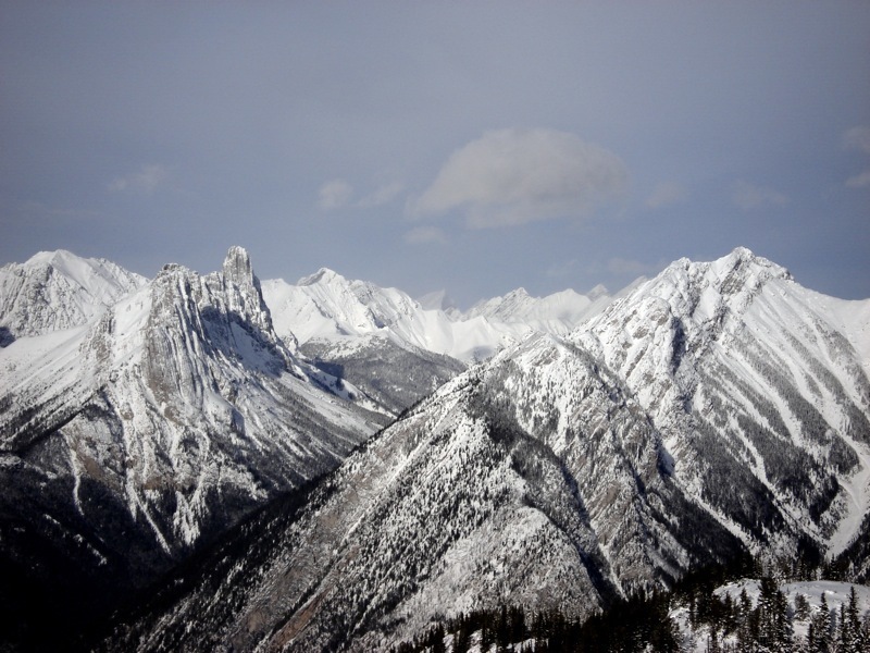 Mt. Edith and Cory Pass.