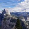 Looking out over the Yosemite Valley from the Glacier Point Trail