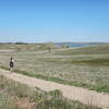 Boulder Reservoir in the distance to the east