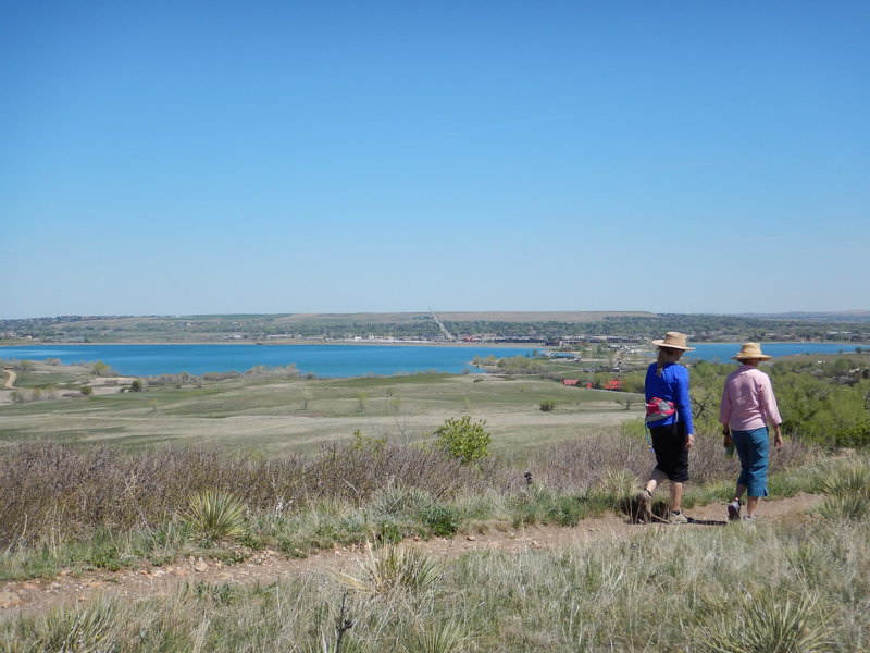 Smart hikers wear hats on the Eagle Trail!