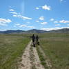 On the Degge Trail, approaching the junction with the Mesa Reservoir Trail