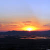 Sunset from above Ensign Peak on the Bonneville Shoreline Trail.