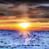 Colorado morning sunrise from the High Plains Trail