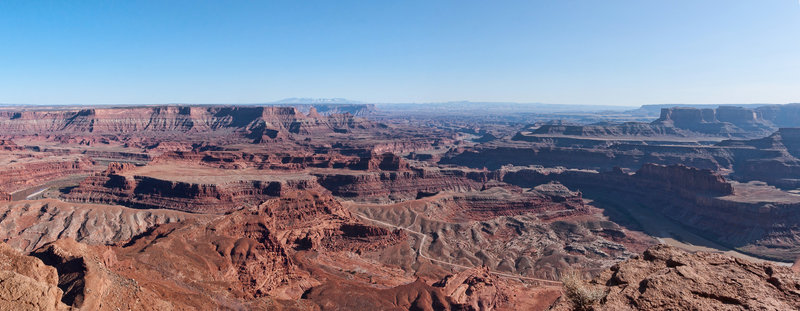 Panoramic of the valley