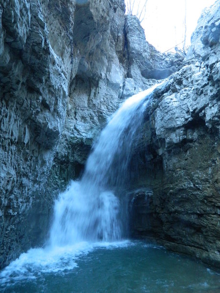 The best waterfall at the Walls of Jerhico