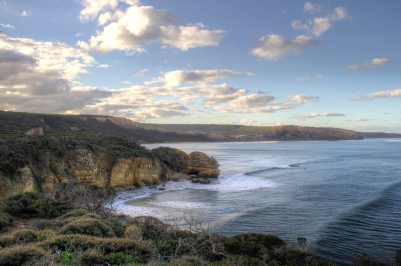 The views from the Great Ocean Road.