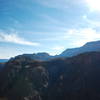 Southern view of the Grand Canyon from the Clear Creek Trail.