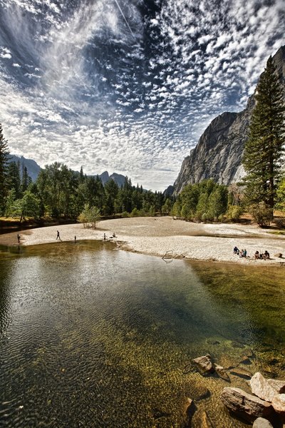 The mighty Merced River.