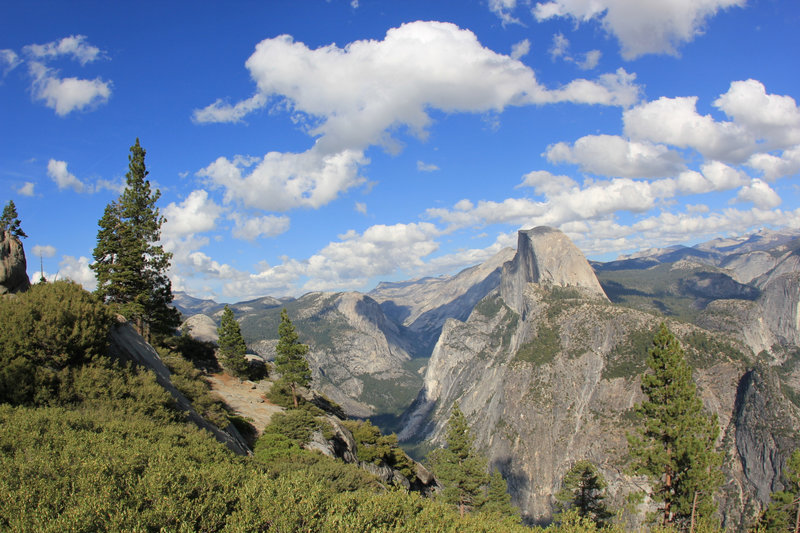 View from Panorama Trail near Glacier Point.