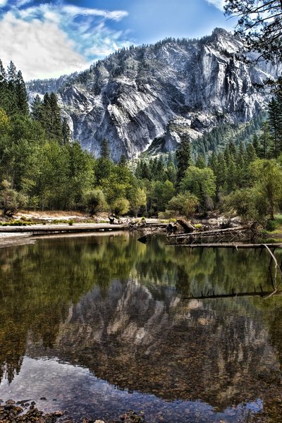 Glassy on the Merced...