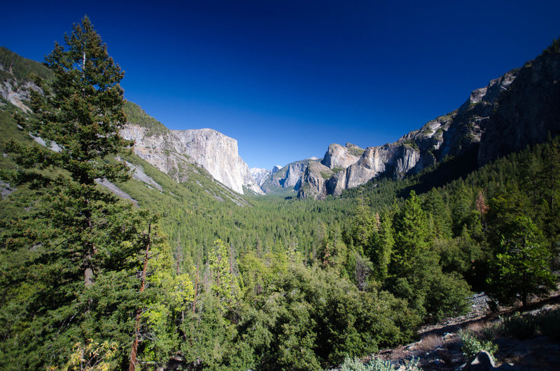 The panoramas from Pohono Trail are pretty nice...