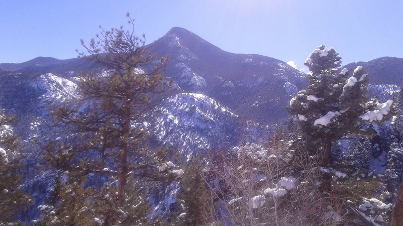 Typical view from Barr Trail