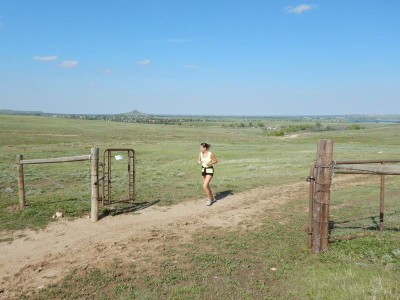 Wide open views along the Cobalt Trail