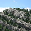 View of Kiwanis Cabin on Sandia Peak