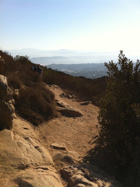 Cowles Mountain Trail.