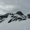 Looking up towards Camp Muir