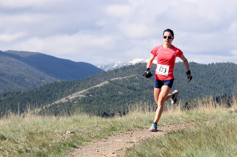 Women's leader at 2015 Don't Fence Me In 30k