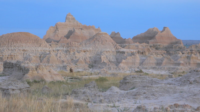 Badlands along Castle Trail