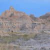 Badlands along Castle Trail